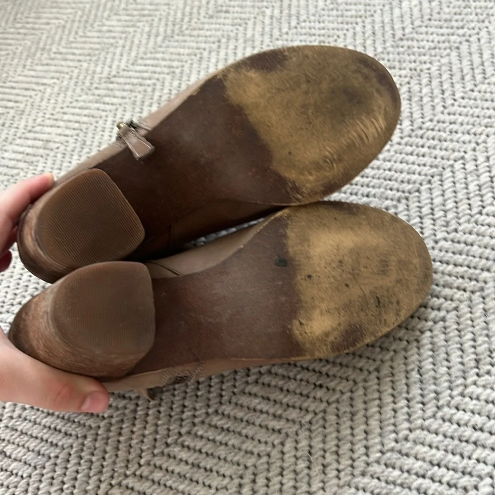BP Tan Ankle Booties